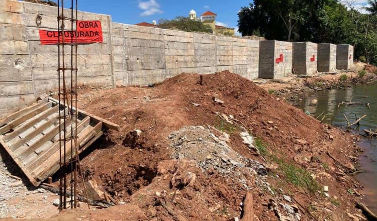 Clausuran relleno de la laguna de Las Ilusiones