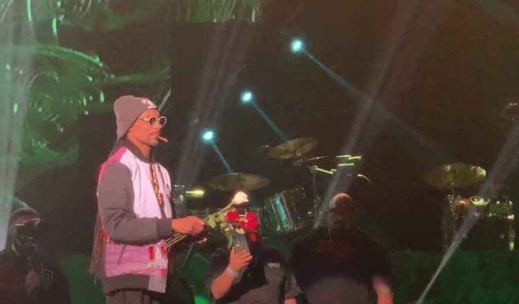 Snoop Dogg realiza homenaje a Vicente Fernández durante concierto con la Banda MS