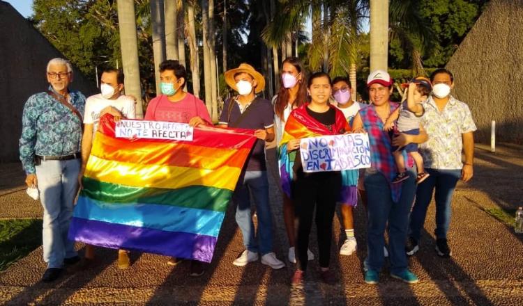 Arman ‘Besotón’ contra la discriminación en el Tomás Garrido