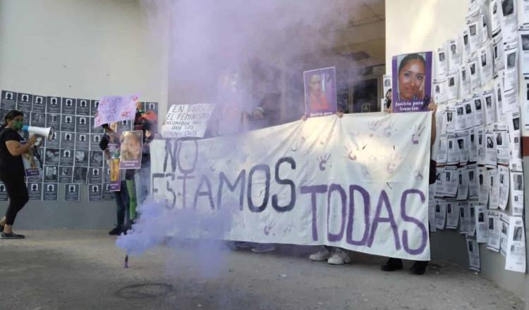 Colectivos recriminan feminicidios en Tabasco