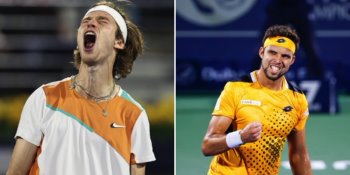 Rublev y Jiri Vesely, la final del ATP 500 de Dubai