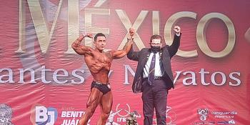 Tabasqueño se corona campeón en Mr. México absoluto