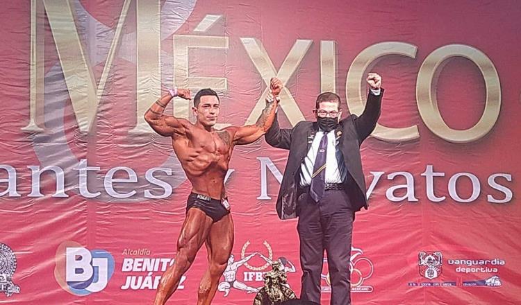 Tabasqueño se corona campeón en Mr. México absoluto