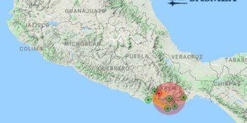 Sismo de magnitud 5.2 Se registra en Oaxaca