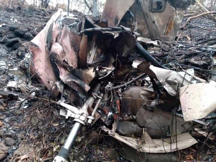 Se desploma avioneta en Coyol de González, Veracruz; hay 2 muertos