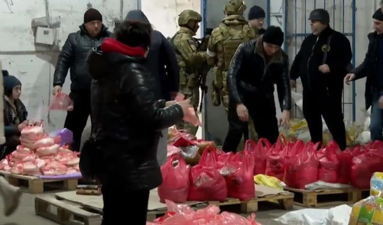 Llega ayuda humanitaria a la provincia ucraniana de Jersón