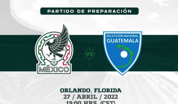 Selección Mexicana pacta partido contra Guatemala en Florida