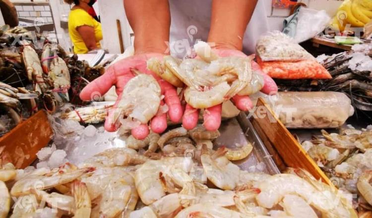 Hasta 40 toneladas de pescados y mariscos esperan vender comerciantes del Pino Suárez… durante la Cuaresma