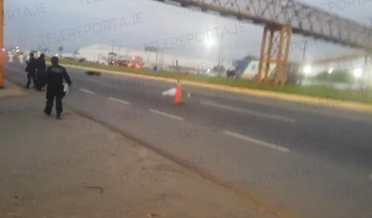 Fallecen dos motociclistas sobre la vía Villahermosa-Frontera