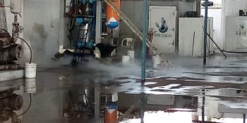 Se registra fuga de amoniaco en planta de hielo en la ranchería Curahueso, Centro