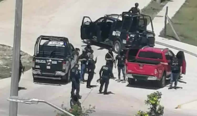 Hombre ignora operativo policiaco… y genera fuerte movilización en El Cedro Nacajuca