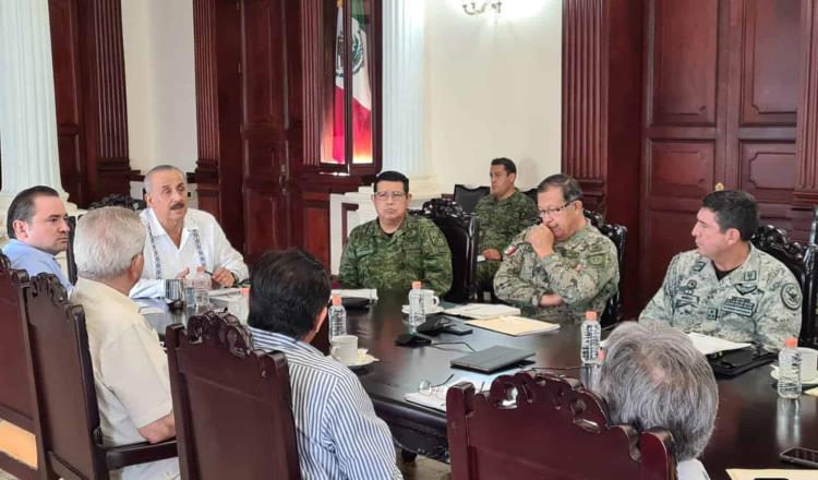 Toman SSPC federal y mesa de seguridad Tabasco decisiones para recuperar la paz: CMMC