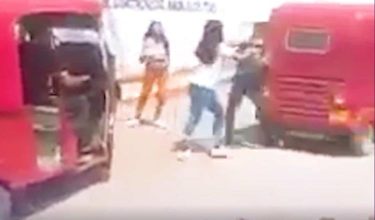 Alumnas de secundaria protagoniza pelea en Guatacalca, Nacajuca