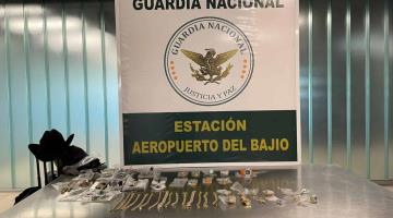 Decomisan más de 40 mdp en joyas en Aeropuerto Internacional de Guanajuato