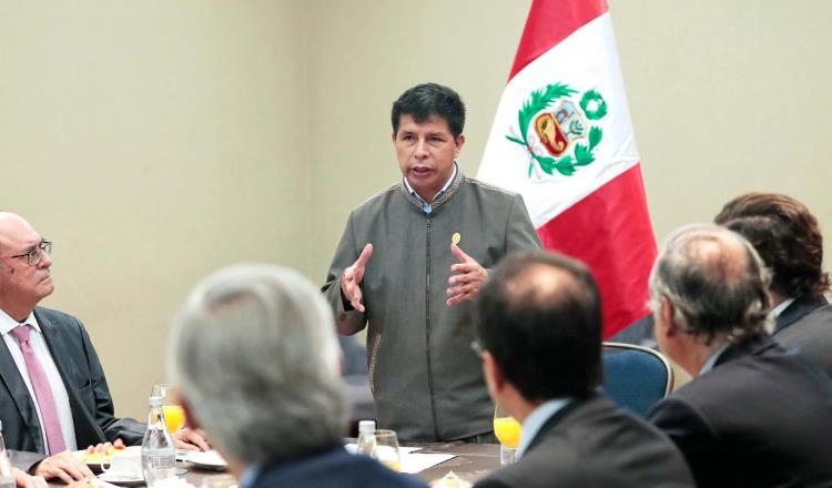 Admite Congreso de Perú moción de vacancia contra presidente Pedro Castillo