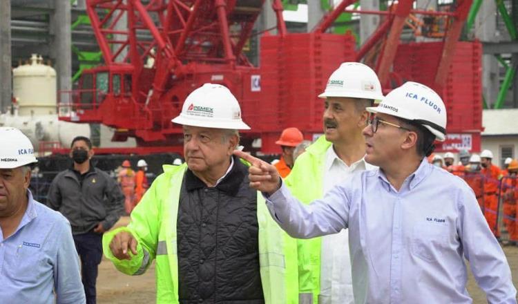 Refinería de Dos Bocas será parteaguas para autosuficiencia nacional: Merino Campos