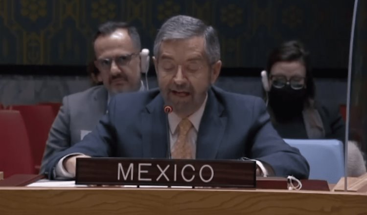 México pide ante la ONU protección a la población civil en Ucrania