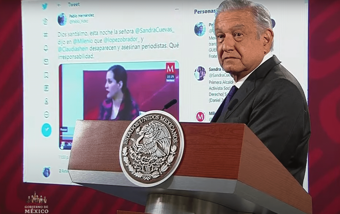 Se Deslinda López Obrador De Procesos Penales Contra Sandra Cuevas Y Chumel