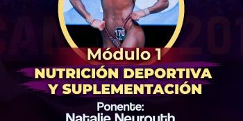 Anuncian ponencia de ´Nutrición Deportiva y Suplementación´