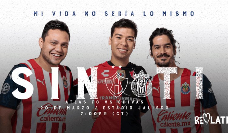 Atlas y Chivas lanzan campaña previo al Clásico Tapatío