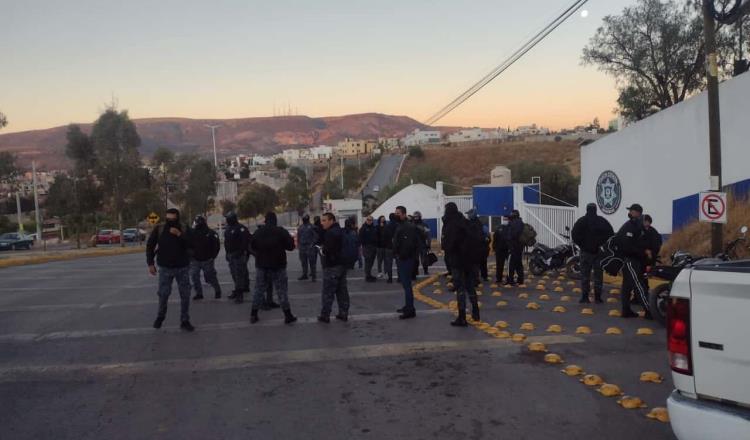 Realizan policías de Zacatecas paro laboral; denuncian hostigamiento