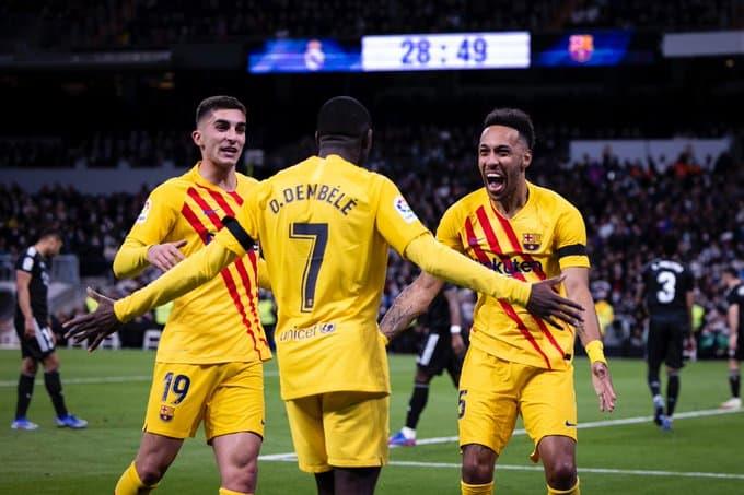 Barcelona gana por goleada 4-0 al Madrid