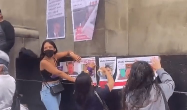 Mujeres exigen frente a la SCJN penas a deudores alimentarios