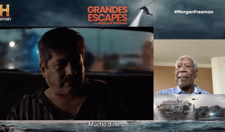 Morgan Freeman narrará la fuga de El Chapo en serie documental de History