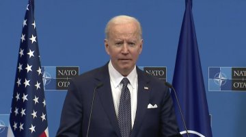 Si Rusia usa armas químicas en Ucrania, la OTAN responderá: Biden