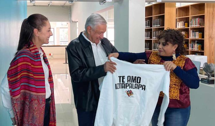 Visita AMLO “Utopía”, el Centro de Cultura y Deporte en Iztapalapa