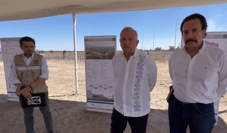 Supervisa AMLO preparación del terreno para nuevo hospital del IMSS en Tula