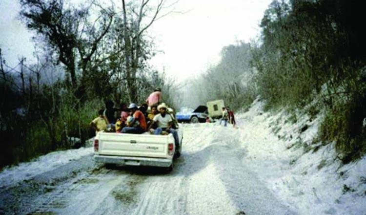 Se cumplen 4 décadas de la erupción del Chichonal