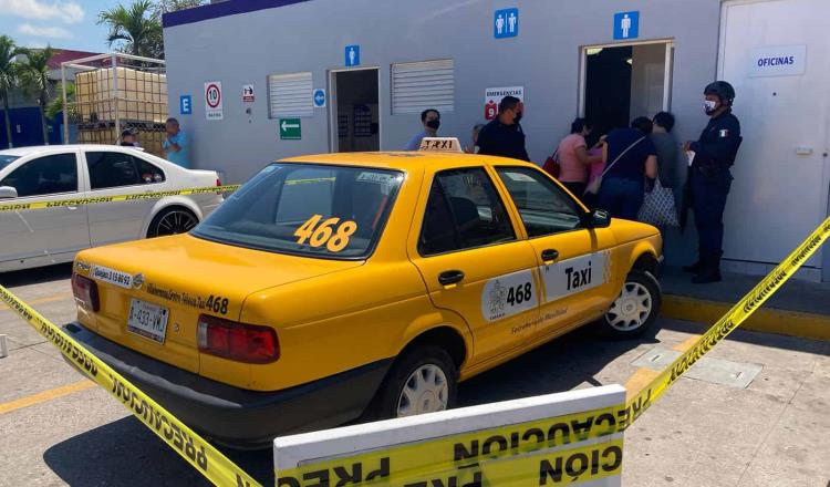 Fallece taxista en gasolinera de Ruiz Cortines