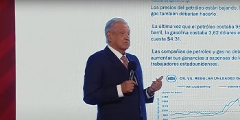 Aplica México "plan emergente" ante incremento en precios del crudo: Presidencia