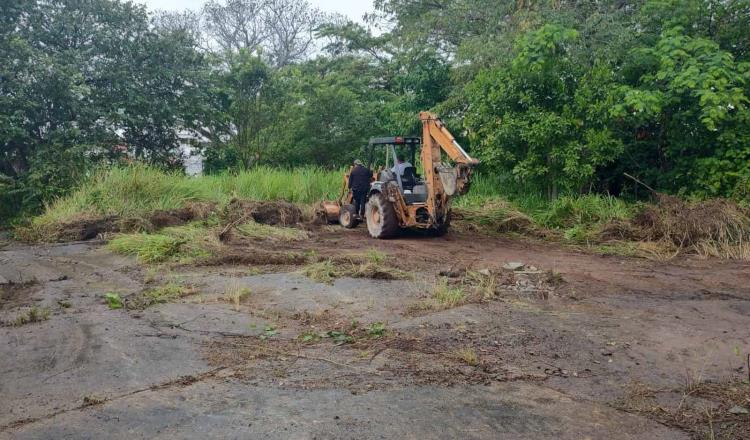 Gobierno confirma que realiza trabajos en márgenes de la laguna de Las Ilusiones