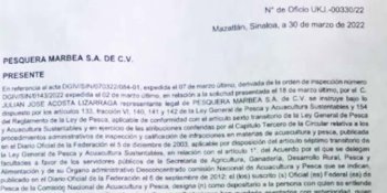 Detienen a alto funcionario de Conapesca en Sinaloa