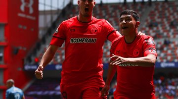 Toluca se impone 2-1 al Puebla en la Jornada 12