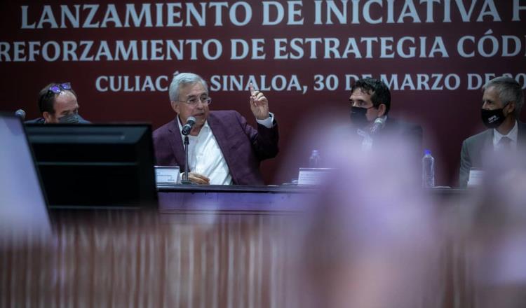 Rubén Rocha, gobernador de Sinaloa, asegura que fue víctima de espionaje
