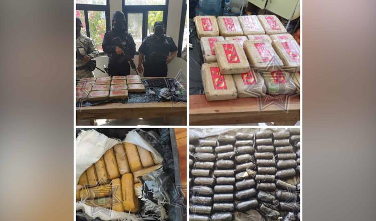 Incautan 15 kilos de cocaína valuada en más de 5 mdp, en playas de Tulum