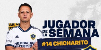 "Chicharito" es elegido por la MLS como Jugador de la Semana