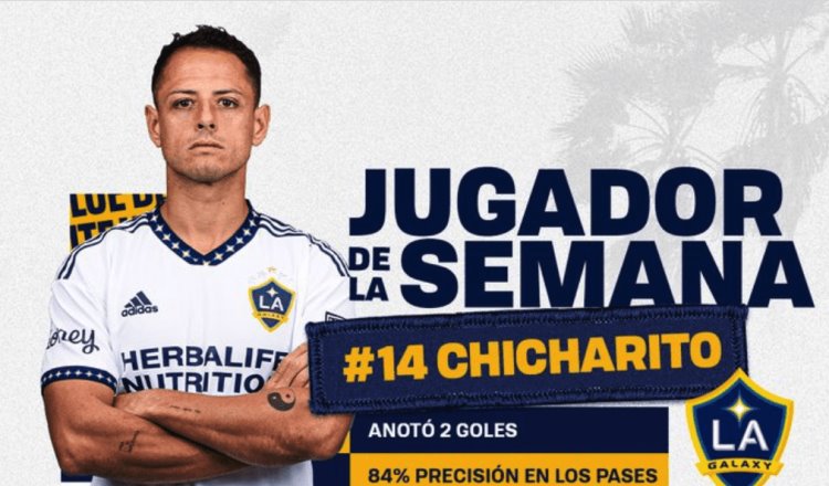 “Chicharito” es elegido por la MLS como Jugador de la Semana