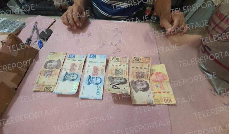 Operan falsificadores de billetes en Tabasco