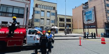 Evacúan a más de mil trabajadores, tras amenaza de bomba en el TSJ de Morelos