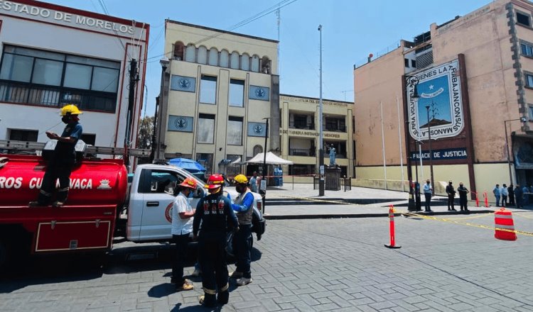 Evacúan a más de mil trabajadores, tras amenaza de bomba en el TSJ de Morelos