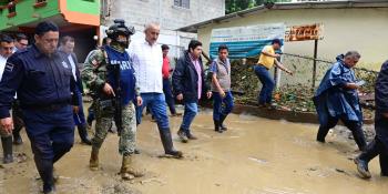 Supervisa CMM las nueve comunidades afectadas en Tacotalpa por frente frío no. 41