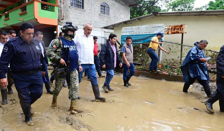 Supervisa CMM las nueve comunidades afectadas en Tacotalpa por frente frío no. 41