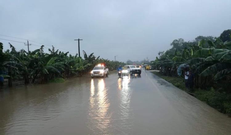 Desciende río y restablecen circulación en la Villahermosa-Teapa 