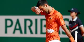 Djokovic cae en su regreso al Masters 1000 de Montecarlo