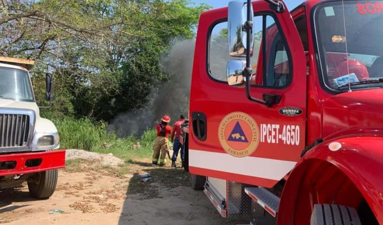 Suma Centro 4 incendios en pastizales atendidos durante Semana Santa