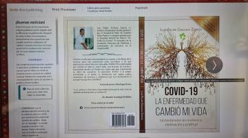 Graham Zapata publica libro sobre su difícil experiencia con el COVID-19